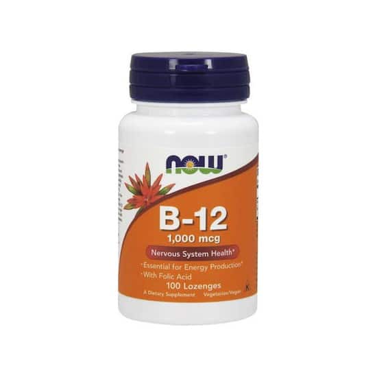 Vitamin B-12 1000 mcg - NOW Foods 100 ταμπλέτες 1 Vitamin B-12 1000 mcg - NOW Foods 100 ταμπλέτες