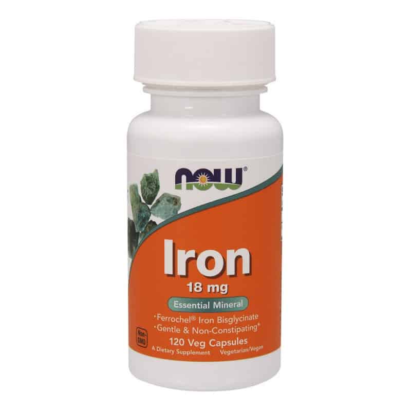 Σίδηρος 18 mg - NOW Foods 120 κάψουλες 1 Σίδηρος 18 mg - NOW Foods 120 κάψουλες
