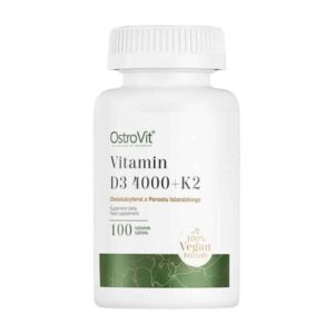 Βιταμίνη D3 4000 IU + K2 VEGE - OstroVit 100 ταμπλέτες