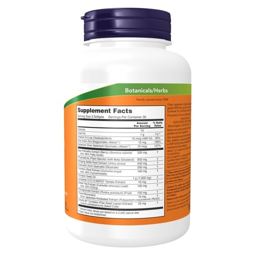 Prostate Support - NOW Foods 90 κάψουλες 2 Prostate Support - NOW Foods 90 κάψουλες - Image 2
