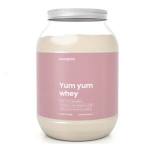 Πρωτεΐνη Yum Yum Whey - BeastPink 1000g Καραμέλα Μπισκότο