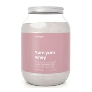 Πρωτεΐνη Yum Yum Whey - BeastPink 1000g Strawberry Spash