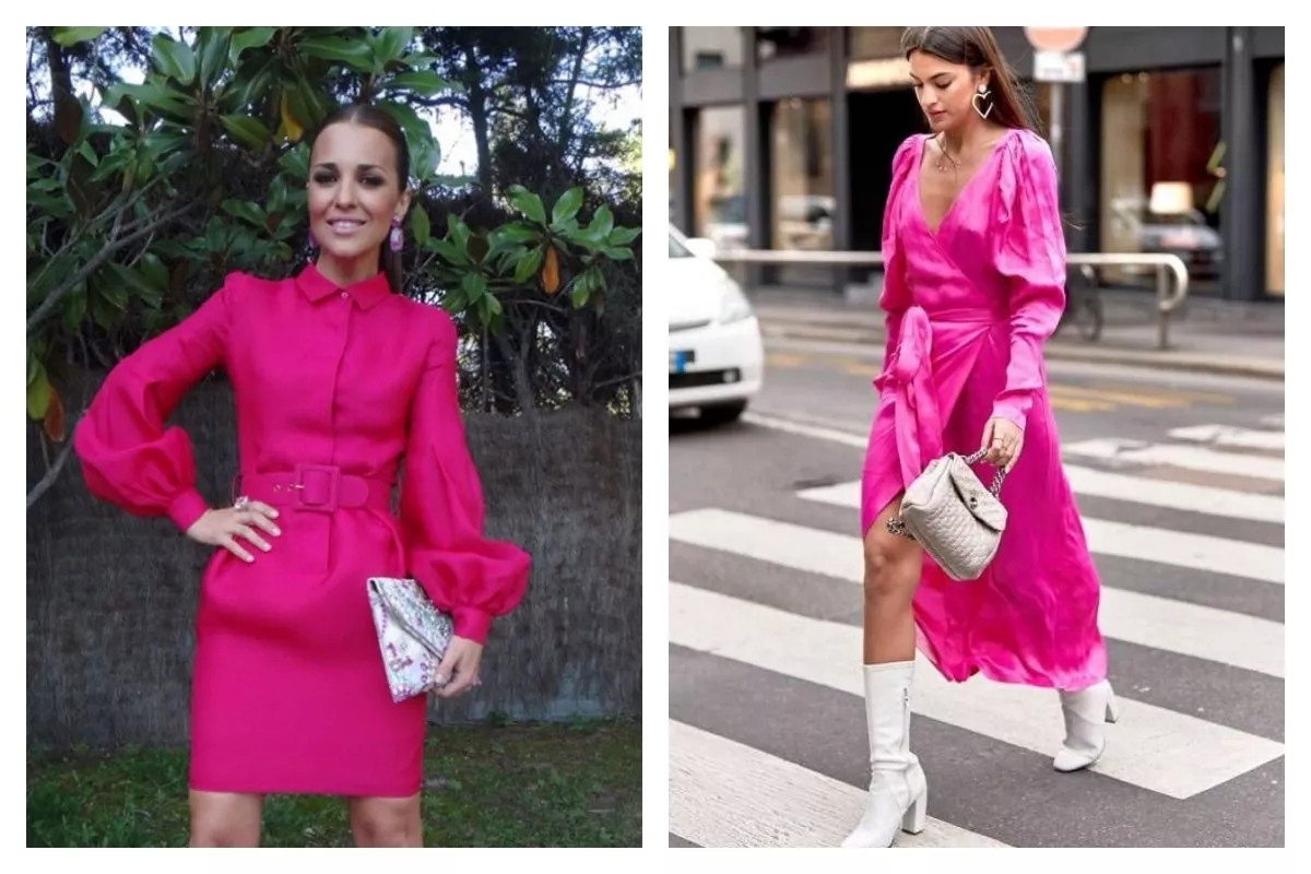 3 looks parfaits pour porter une robe rose fuchsia