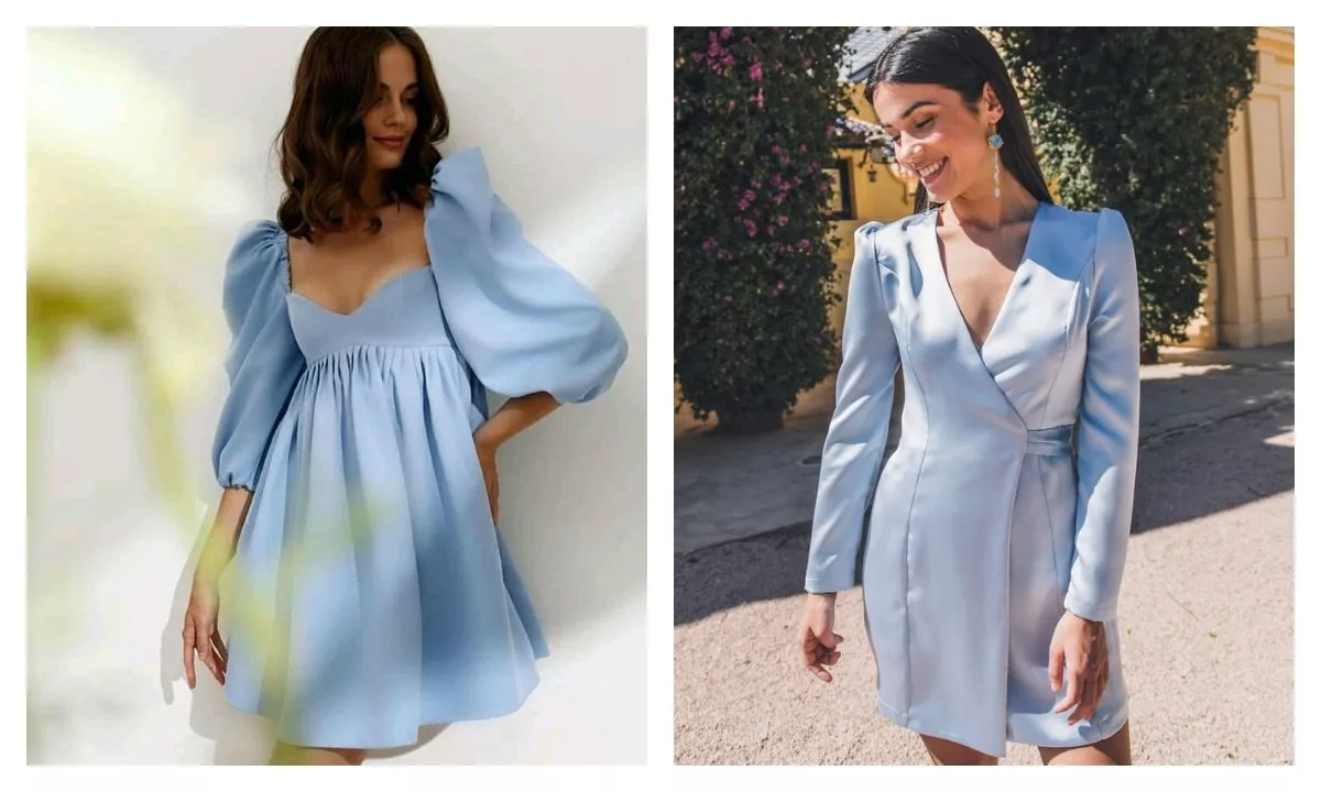 Comment porter la robe bleu ciel ?, image size:1200x720