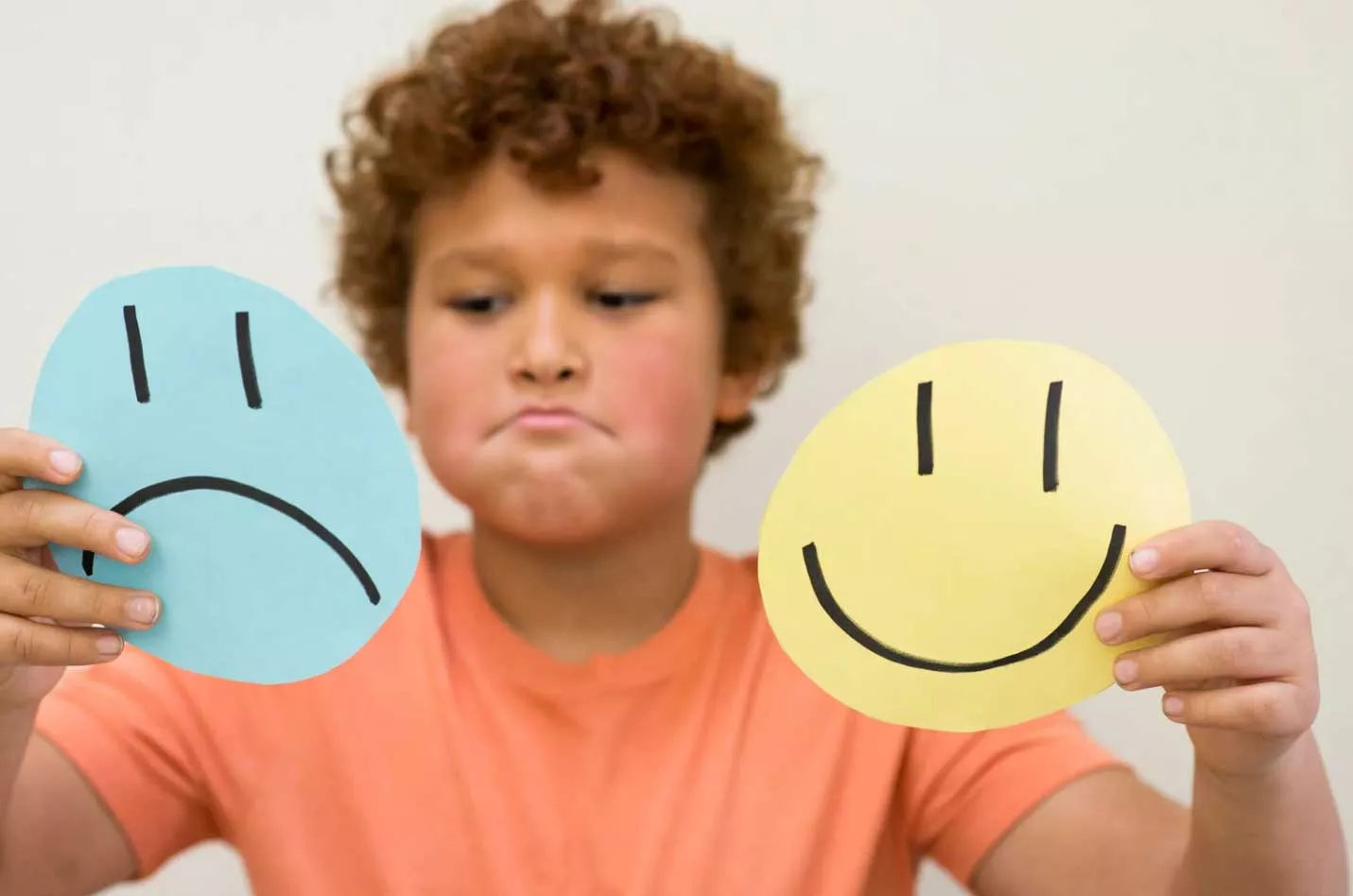 A boy using Visual Supports during an ABA Therapy Miami session.