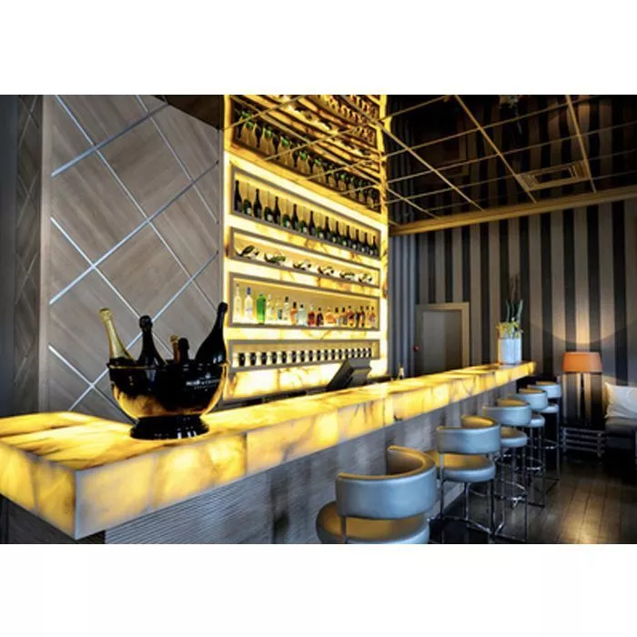 Green Onyx Stone Bar Top - China's leading stone supplier