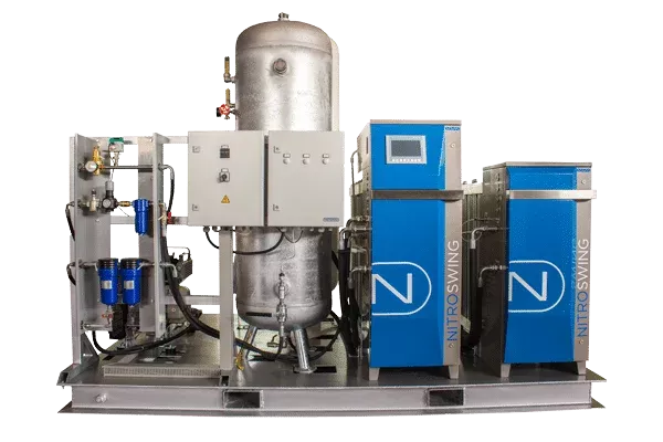 nitroswing laserpack nitrogen generator on skid