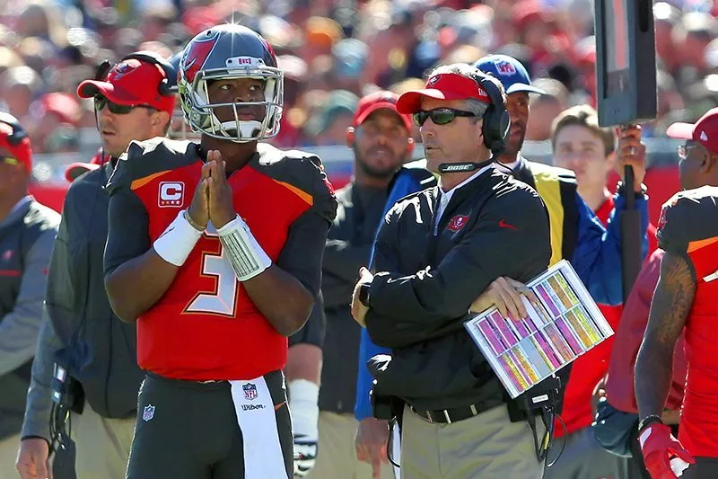 Bucs Monday Mailbag 12-11: Koetter And Winston Issues, House Cleaning And More 3 Bucs Qb Jameis Winston And Head Coach Dirk Koetter - Photo By: Cliff Welch/Pr