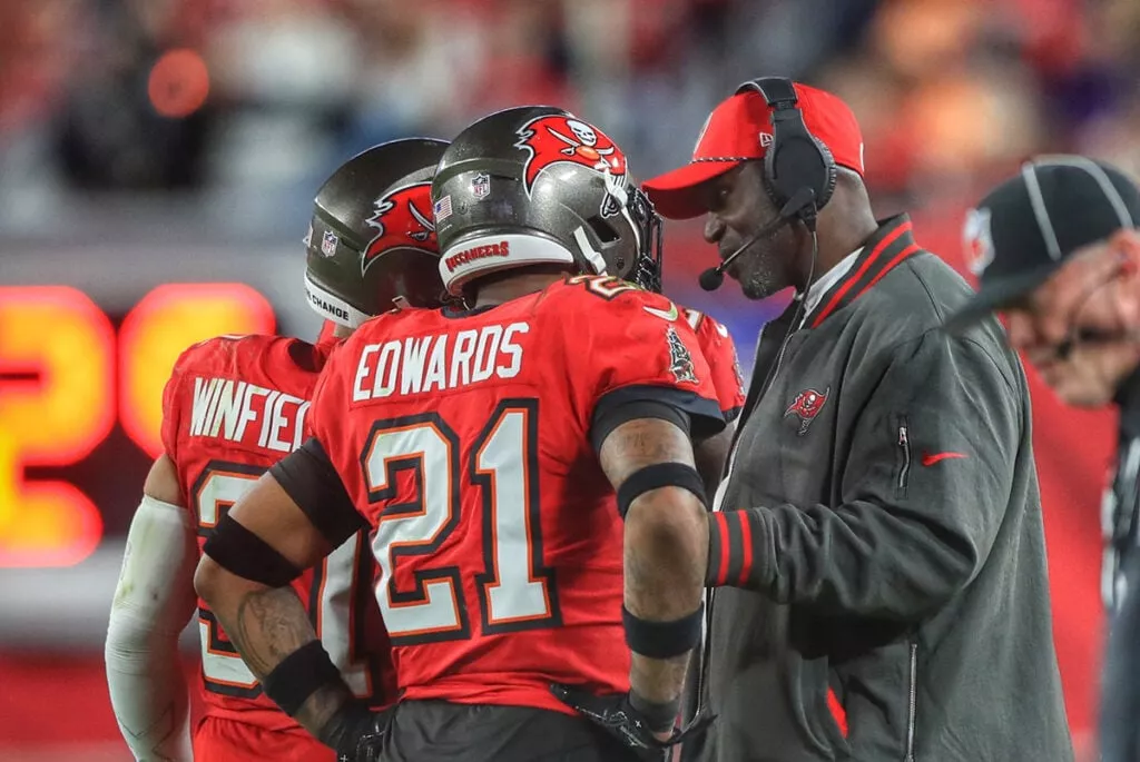 Sr'S Fab 5: Bill Belichick To The Bucs? Nope. 7 Bucs Head Coach Todd Bowles And Safeties Antoine Winfield Jr. And Mike Edwards