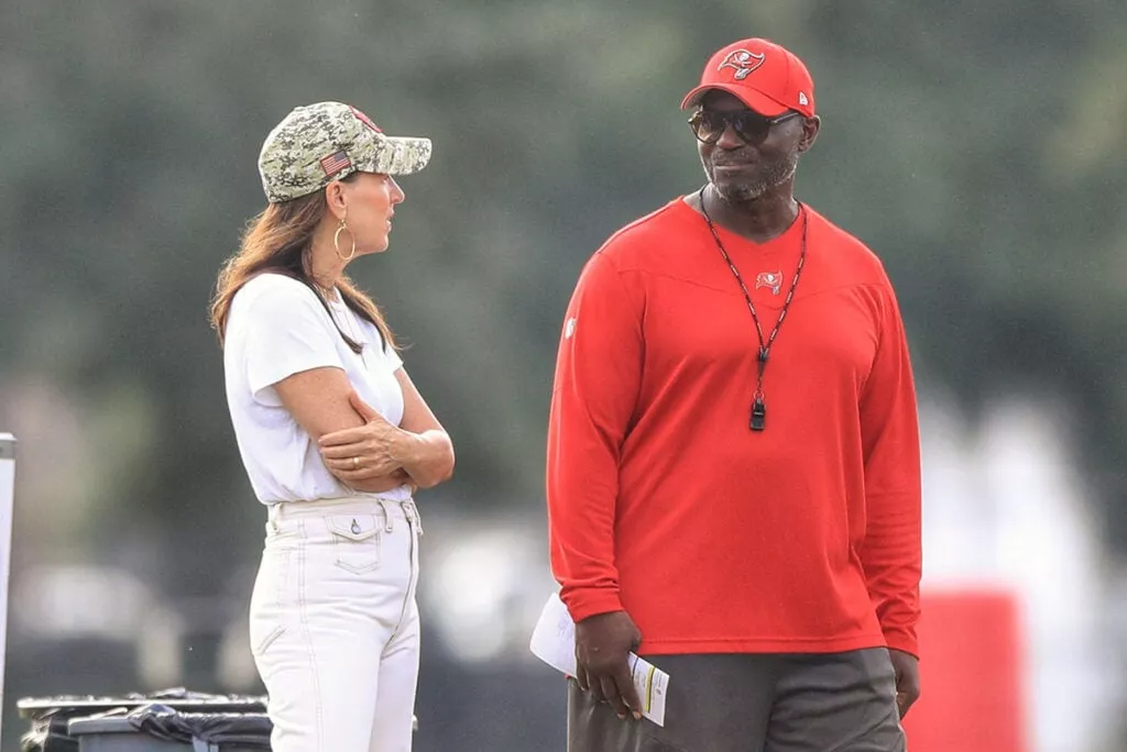Sr'S Fab 5: Bill Belichick To The Bucs? Nope. 6 Bucs Co-Owner Darcie Glazer-Kassowitz And Head Coach Todd Bowles