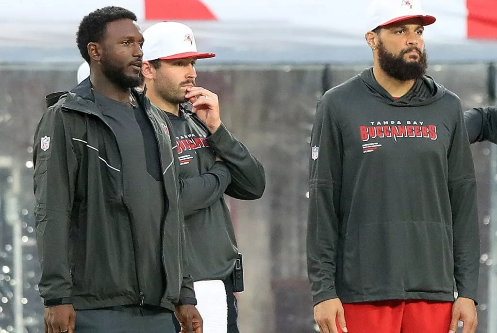 Bucs Week 4 Depth Chart: Updates On Tristan Wirfs, Chris Godwin Jr. 3 Bucs Wrs Chris Godwin And Mike Evans And Qb Baker Mayfield