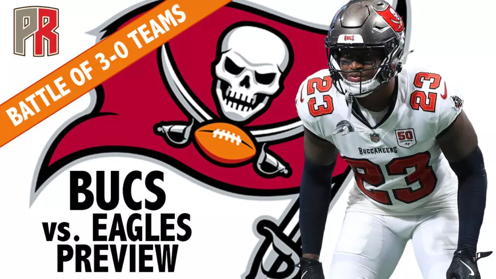 Bucs Week 4 Depth Chart: Updates On Tristan Wirfs, Chris Godwin Jr. 6 Pewter Report Podcast