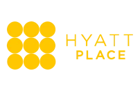 Yellow printed logo for Hyatt Place