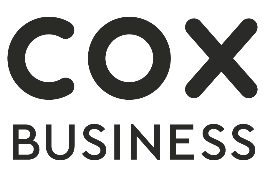 COX Business logo in black font