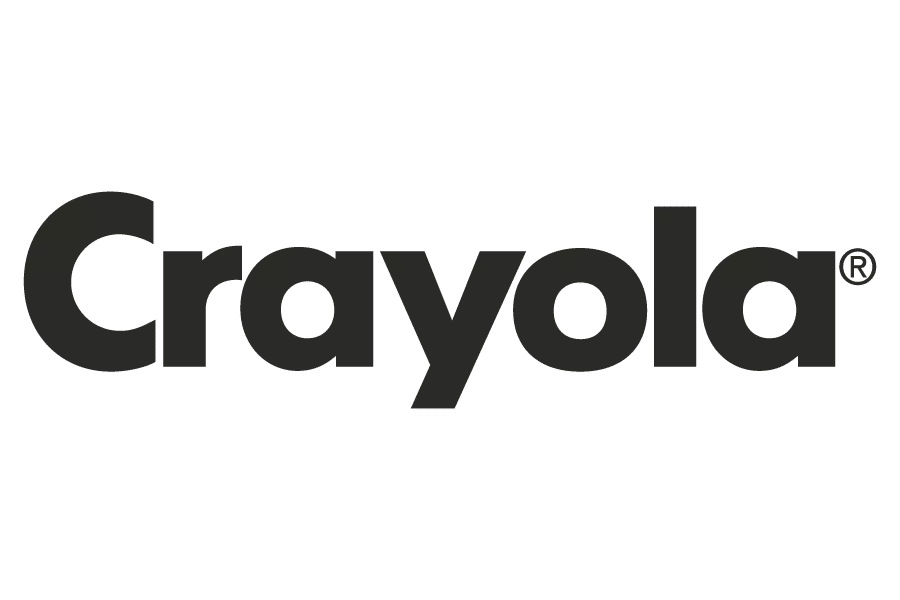 Crayola logo in black font
