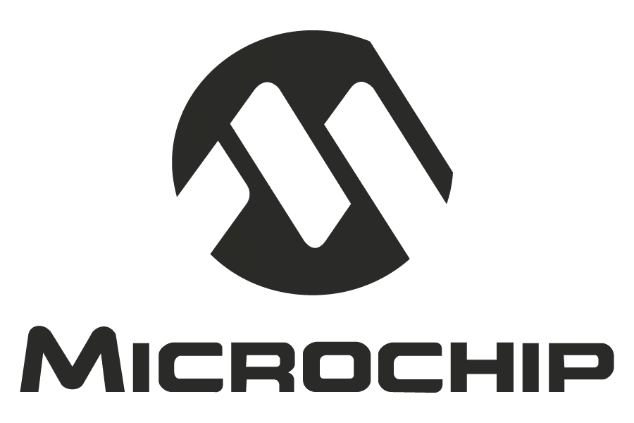 Black Microchip logo