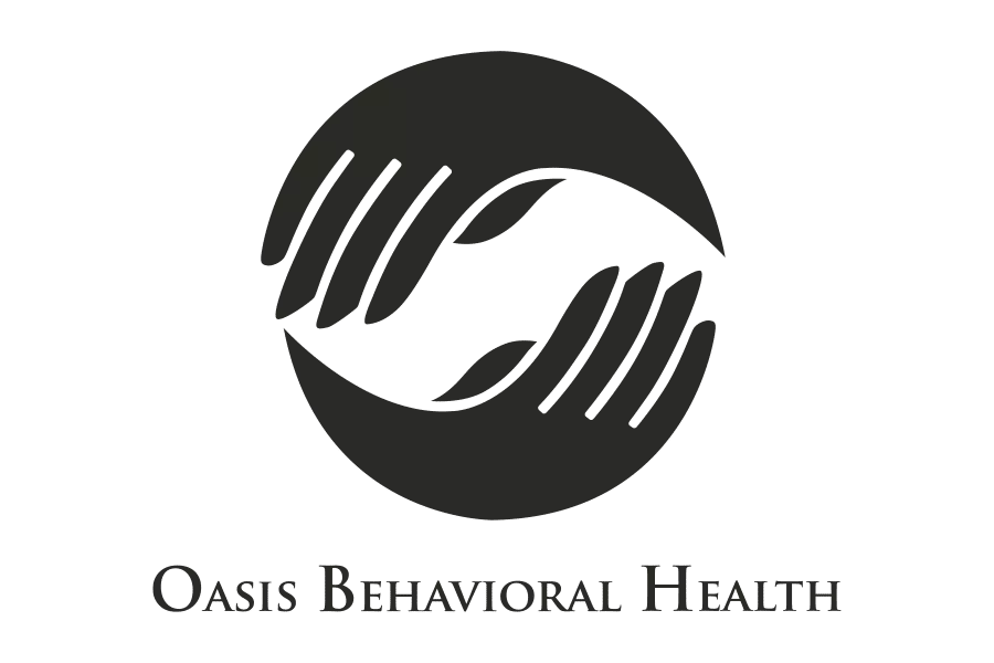 Oasis_black Oasis Behavioral Health Logo in black