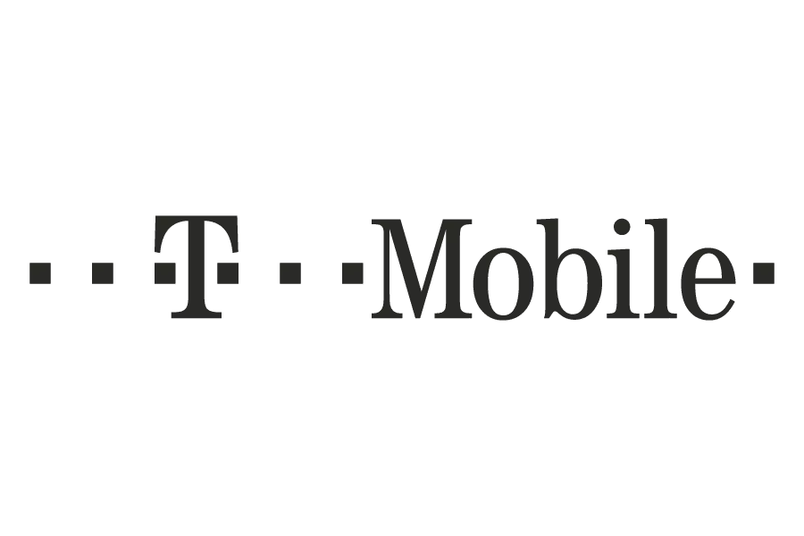 Black T Mobile logo