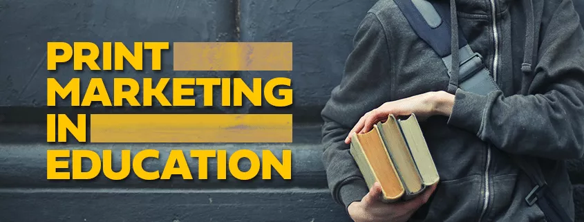 Searching For Growth - PRI Graphics & Signs animated man searching with monocular and seeing "searching for growth? let print be the solution"