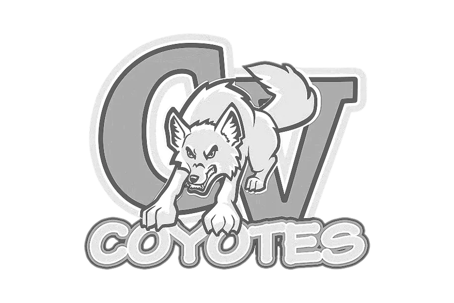 B&W Coyotes Campo Verde logo.