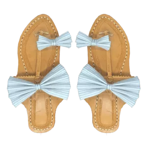 Moon Grey Kolhapuri Chappal