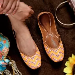 Zig-Zag Printed Jutti