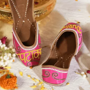 Pataka Dulhan Bridal Women Wedding Jutti