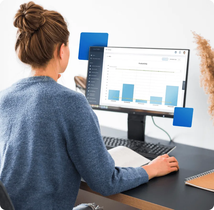 Sistemi di gestione della qualità intuitivi con QualityWeb 360