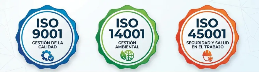 Comparativa ISO 9001, ISO 14001 e ISO 45001: diferencias y cómo integrarlos