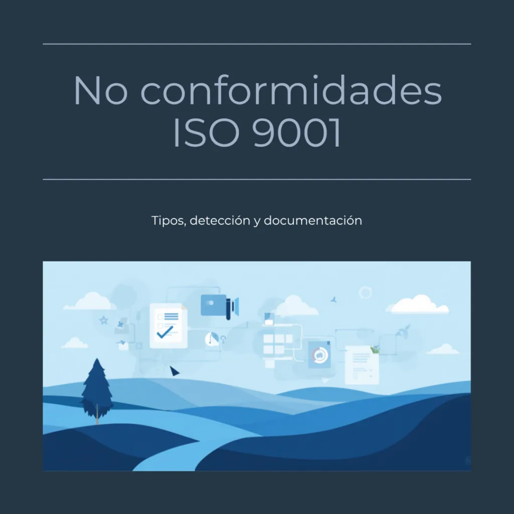 No conformidades ISO 9001: tipos, detección y documentación