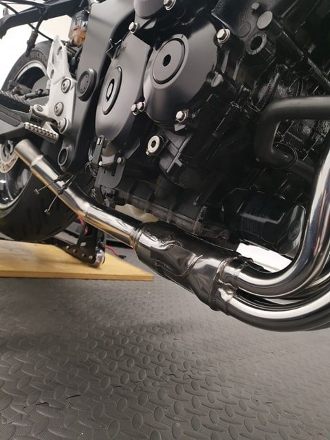 Suzuki GSR 750 De cat Pipes by Quill Performance Exhausts UK (4) Suzuki GSXR 600 750 2011 - 2019 L1 - L9 DE CAT suzuki gsxr 600 view