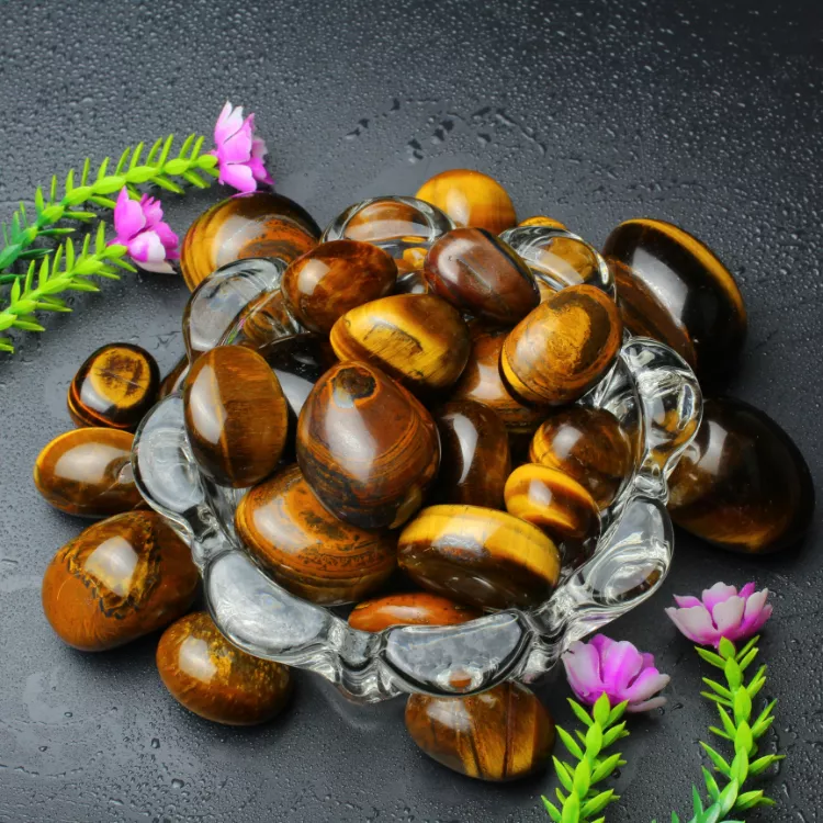 Tiger Eye Tumble Stone 100 Gram