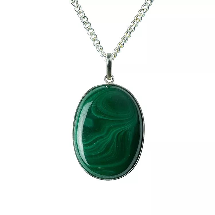 Buy Malachite Pendant | Jewelry for Protection & Balance