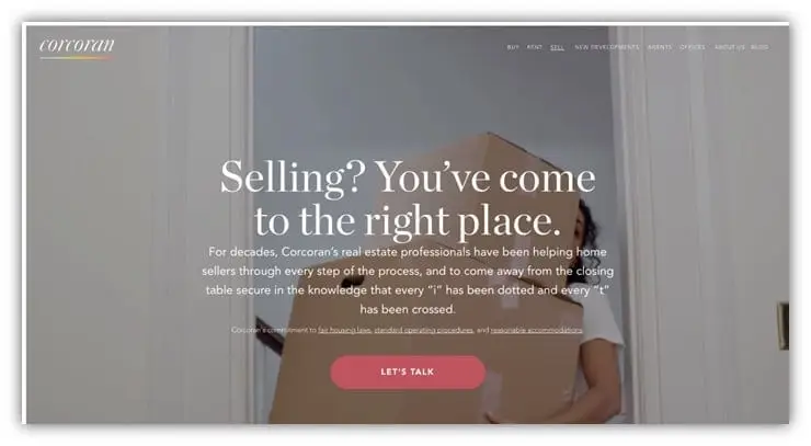 5 Low-Cost Google Marketing Strategies to Grow Your Business 9 example of call to action from real estate website