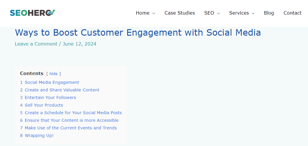 Unlocking the Power of PCP Marketing 4 An example of quality and customer-centric content.