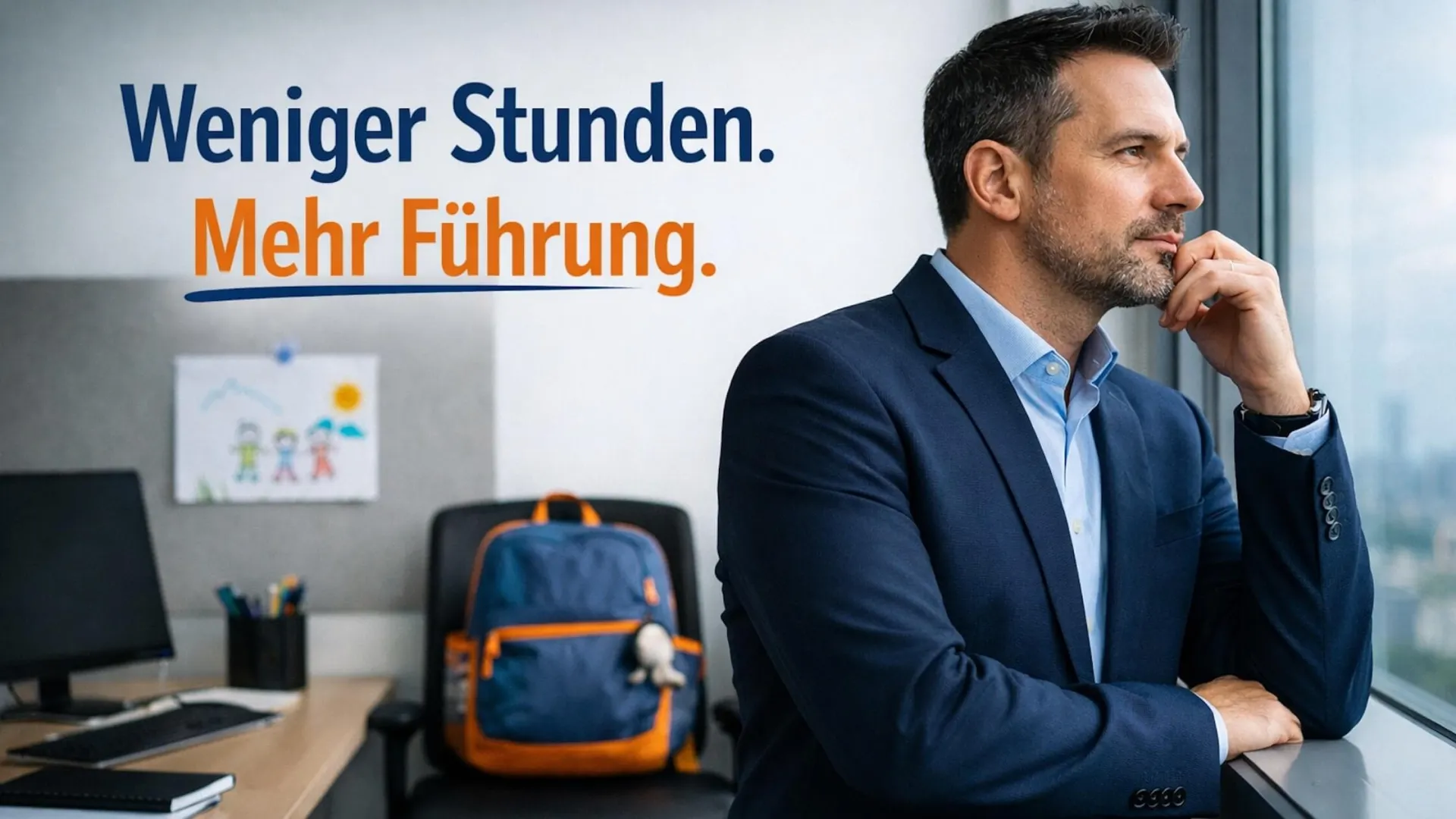 FĂĽhrung in Teilzeit - weniger Stunden, mehr FĂĽhrung.