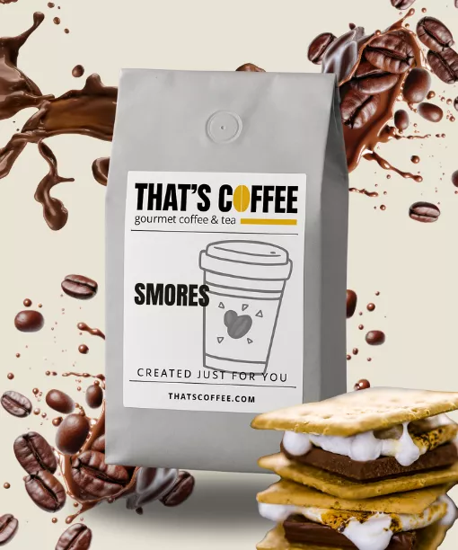 Chocolate Infused Smores Flavored Coffee Beans