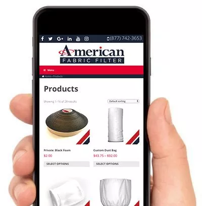 Elevate Your Website For Peak Digital Marketing Performance 2 american fabric mobile