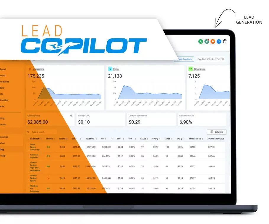 Lead-Generation-Screenshot lead generation software screenshot