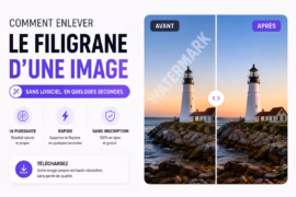 Comment Enlever le Filigrane d'une Image Sans Logiciel – Gratuit en Ligne