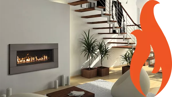 fireplace-page_footing-flame Fireplace in a living space