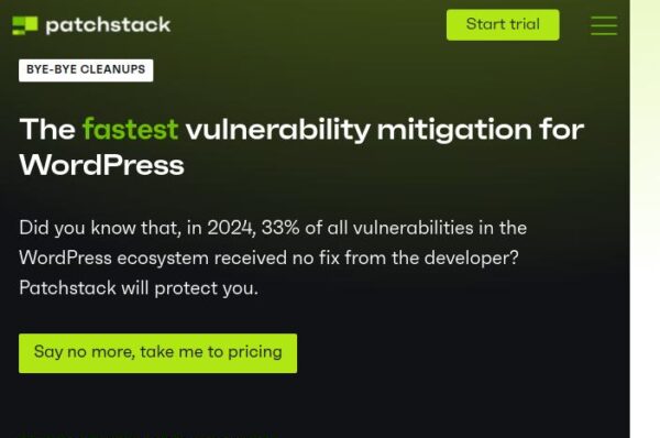 patchstack protรจge wordpress des vulnรฉrabilitรฉs rapidement.