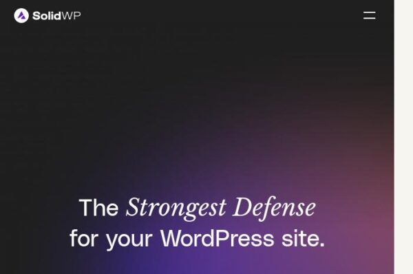 capture d'รฉcran du site solidwp