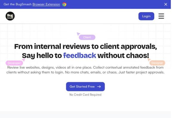 outil de feedback client bugsmash pour une collaboration efficace