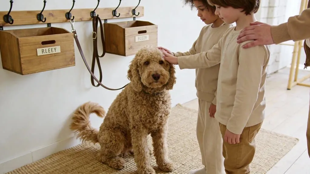 Lagotto romagnolo dans une famille avec des enfants : ร quoi faut-il faire attention? 6 Duidelijke routines consistente regels