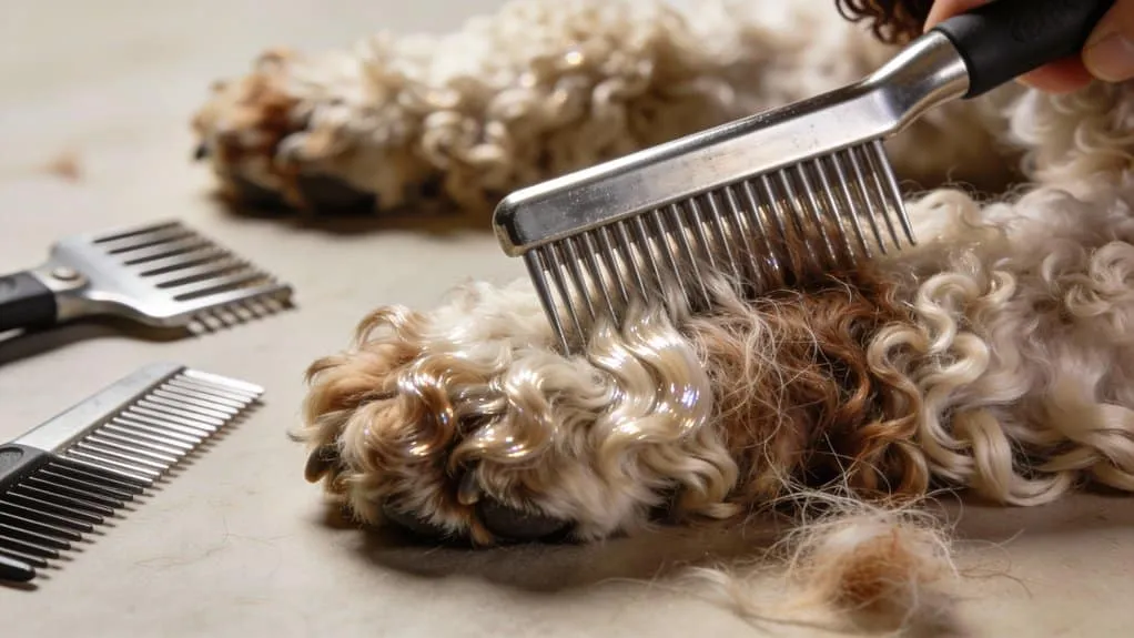 L'entretien du pelage du lagotto romagnolo : pourquoi les nลuds et le feutrage paraissent-ils รฉtranges 7 Beslis het verzorgingsniveau op passende wijze