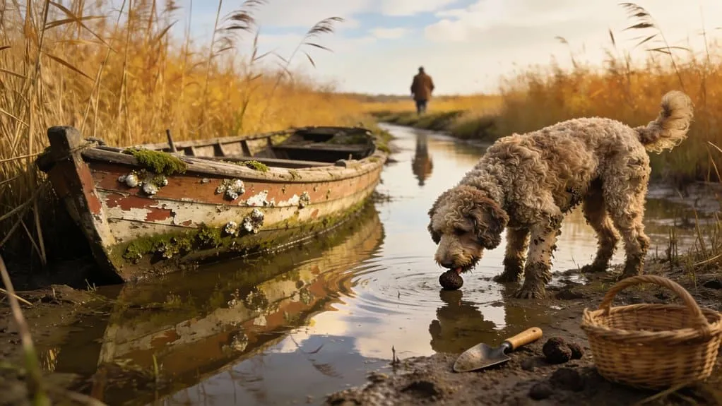 Histoire du lagotto romagnolo : du chien d'eau italien au chercheur de truffes 5 Droogte van moerassen verschuift niche van lagotto