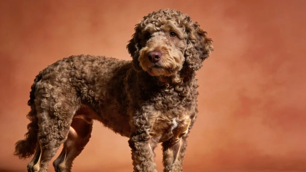 Uiterlijk van de lagotto romagnolo: vacht, kleuren en bouw uitgelegd 7 Voor- en achterbeen uitlijning beoordeling lagotto romagnolo uiterlijk