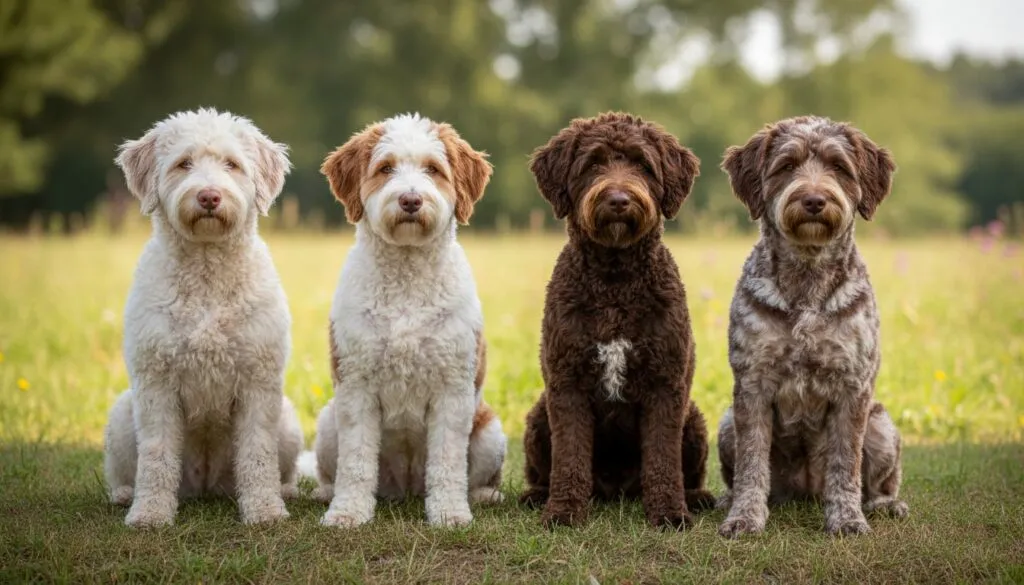Couleurs du lagotto romagnolo : guide complet des couleurs et des motifs de la robe 1 Aperรงu des principales couleurs du lagotto romagnolo