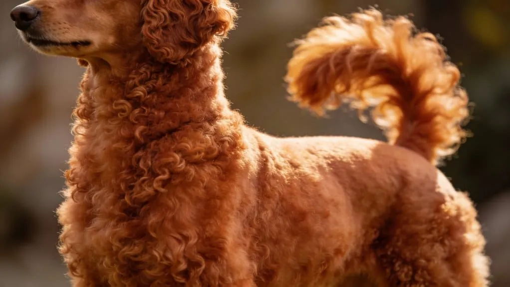 Uiterlijk van de lagotto romagnolo: vacht, kleuren en bouw uitgelegd 6 Nek topline staartplaatsing